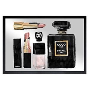 Oliver Gal 19562 20x24 MIR FLAT Essential Coco Framed Mirror Print for Wall...